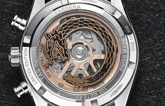 限量版龍腕表：泰格豪雅繼續(xù)高端生肖系列（圖）